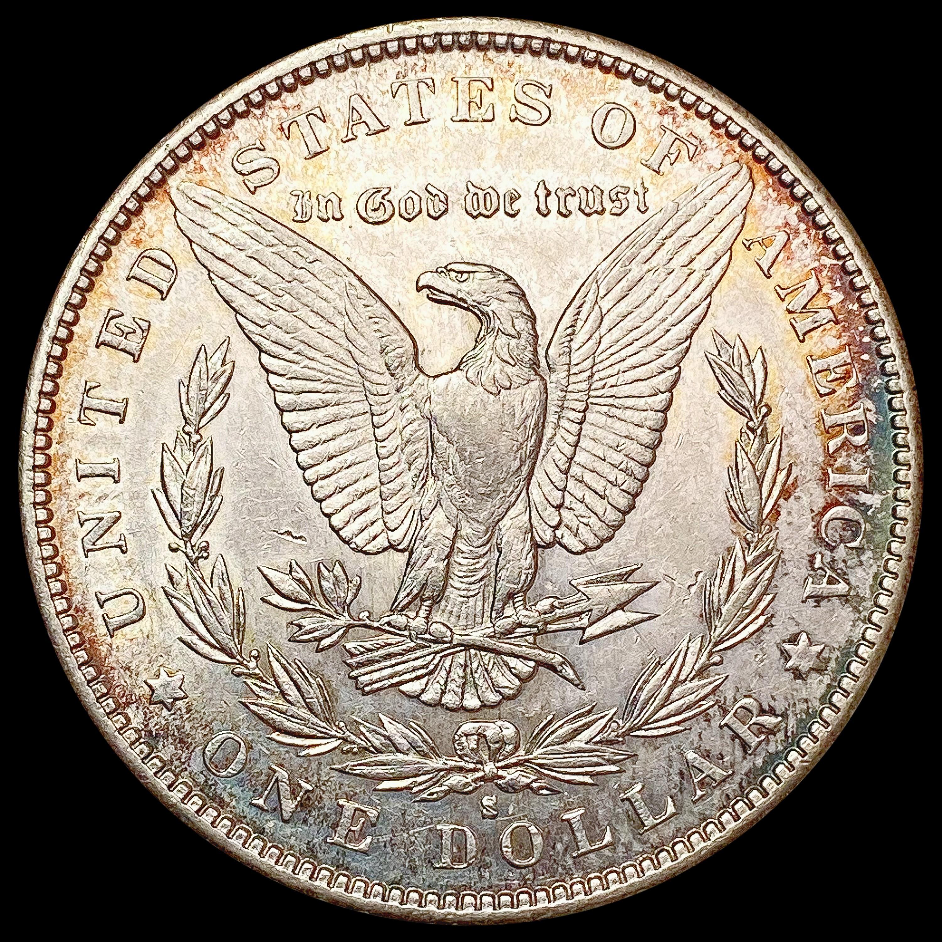 1891-S Morgan Silver Dollar CHOICE AU