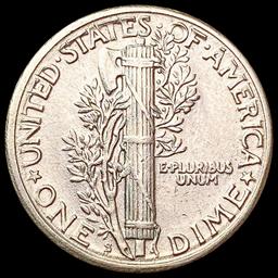 1924-S Mercury Dime CHOICE AU