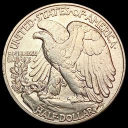 1943 Walking Liberty Half Dollar CLOSELY UNCIRCULA