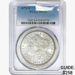 1879-S Morgan Silver Dollar PCGS MS64