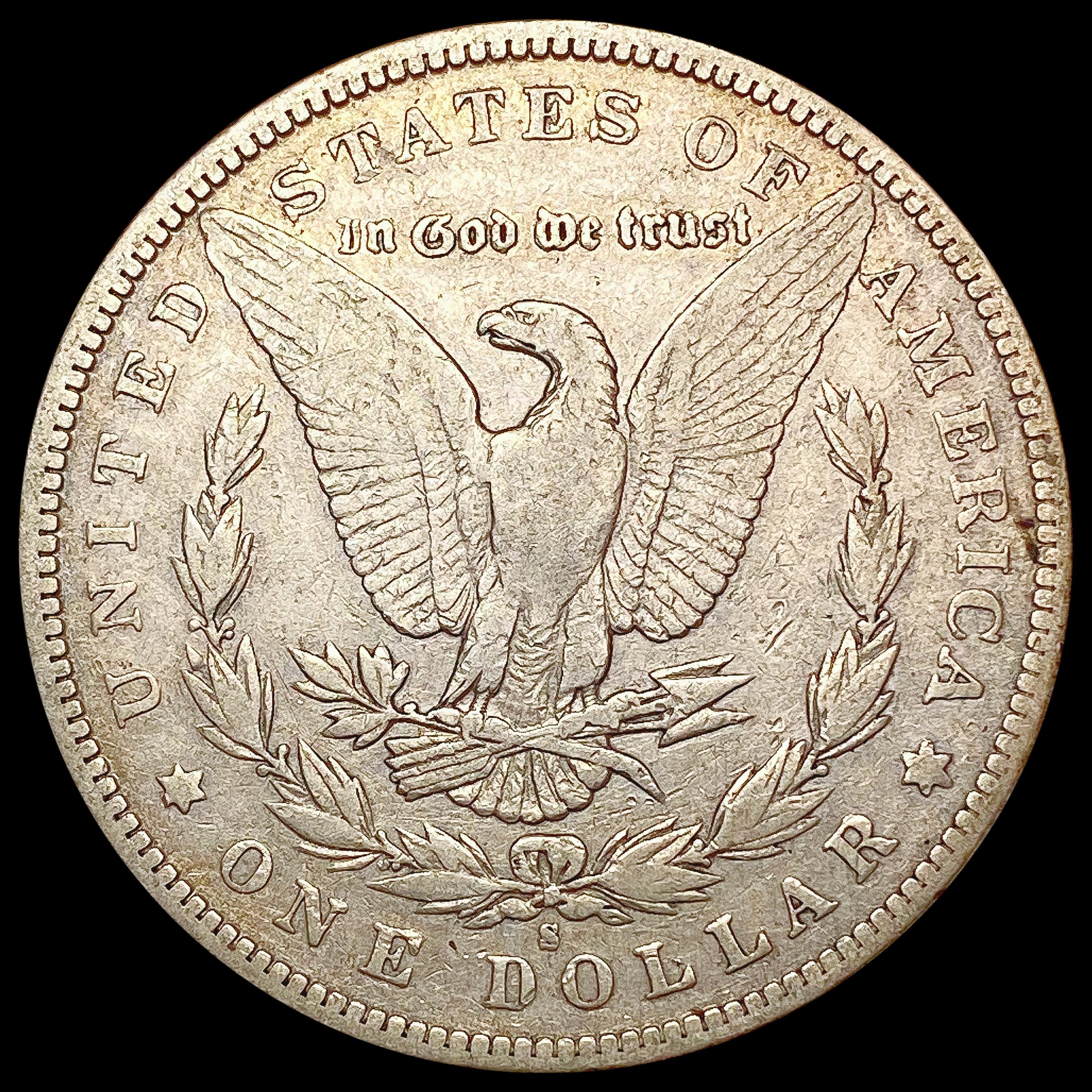 1896-S Morgan Silver Dollar LIGHTLY CIRCULATED