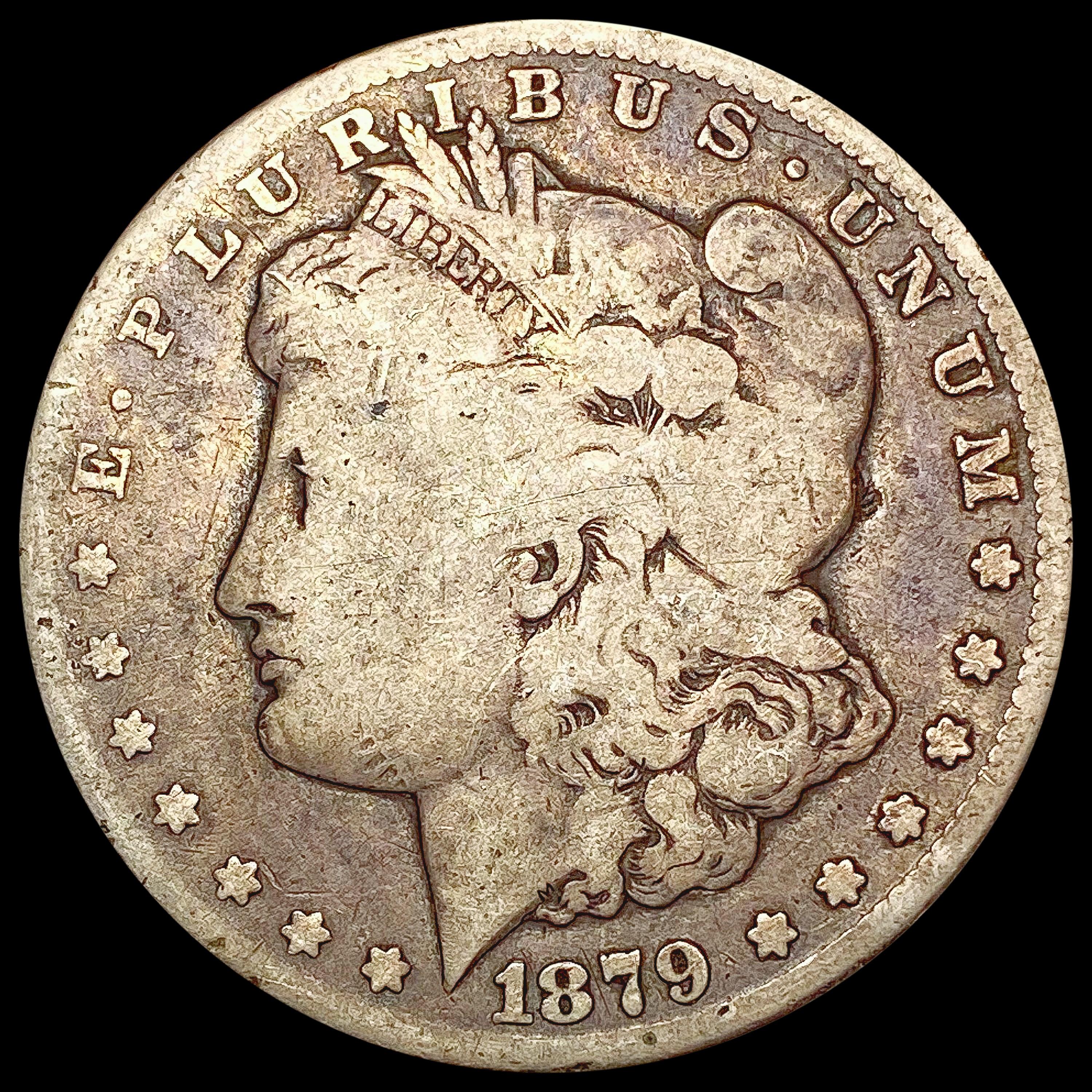 1879-CC Morgan Silver Dollar NICELY CIRCULATED