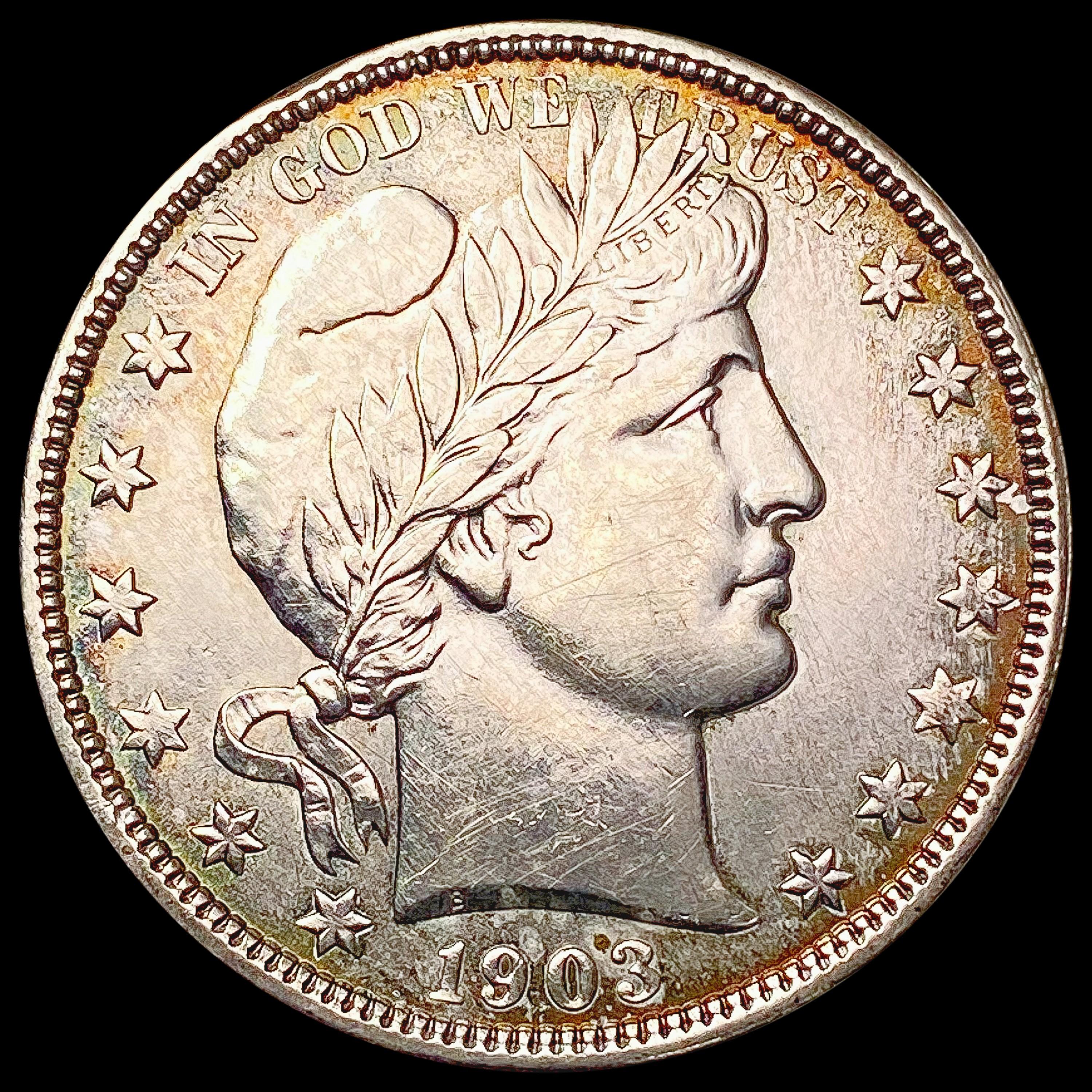 1903-O Barber Half Dollar CLOSELY UNCIRCULATED