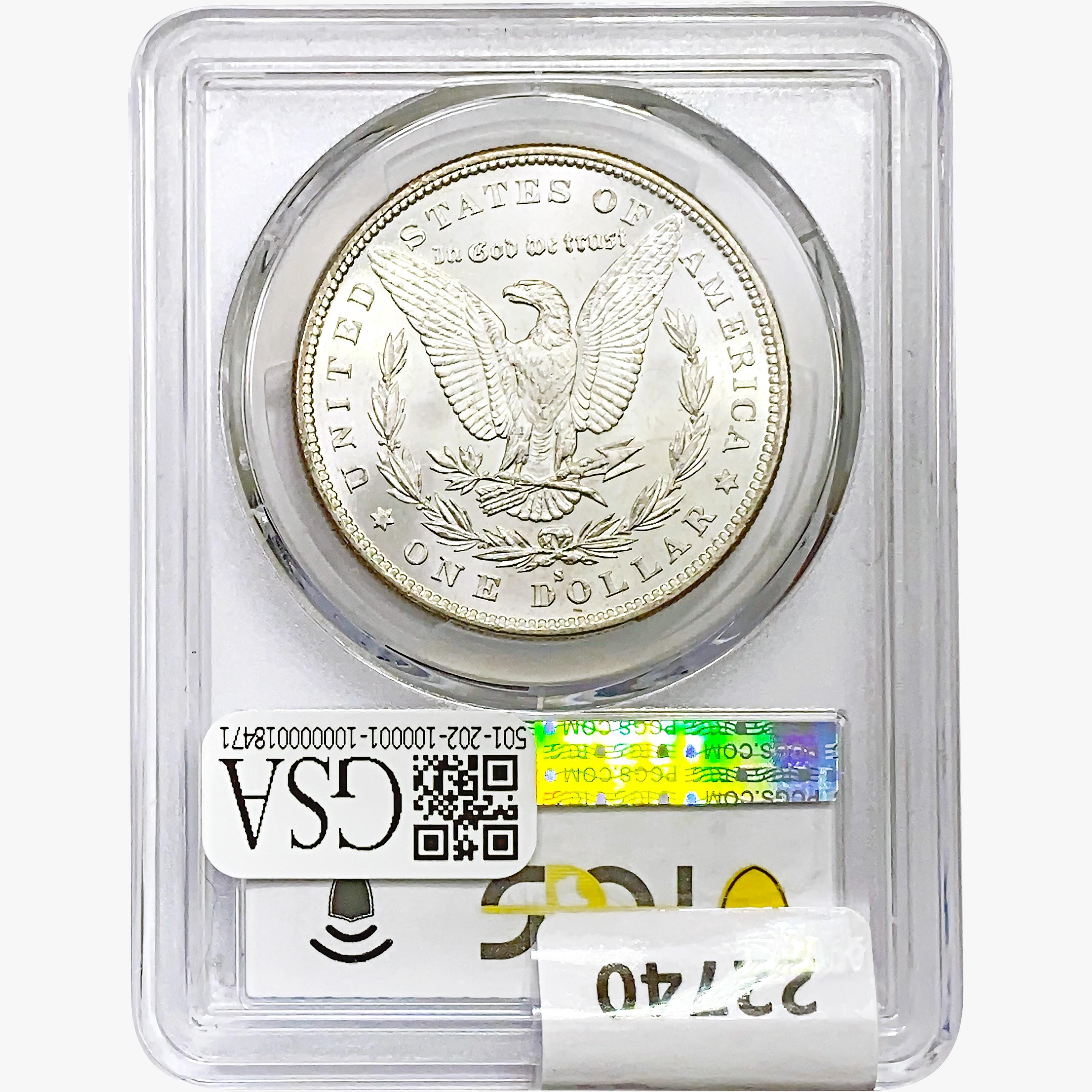 1879-S Morgan Silver Dollar PCGS MS64