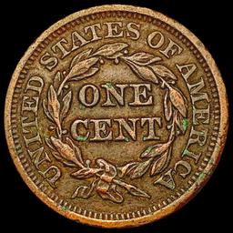 1849 Braided Hair Cent CLOSELY UNCIRCULATED