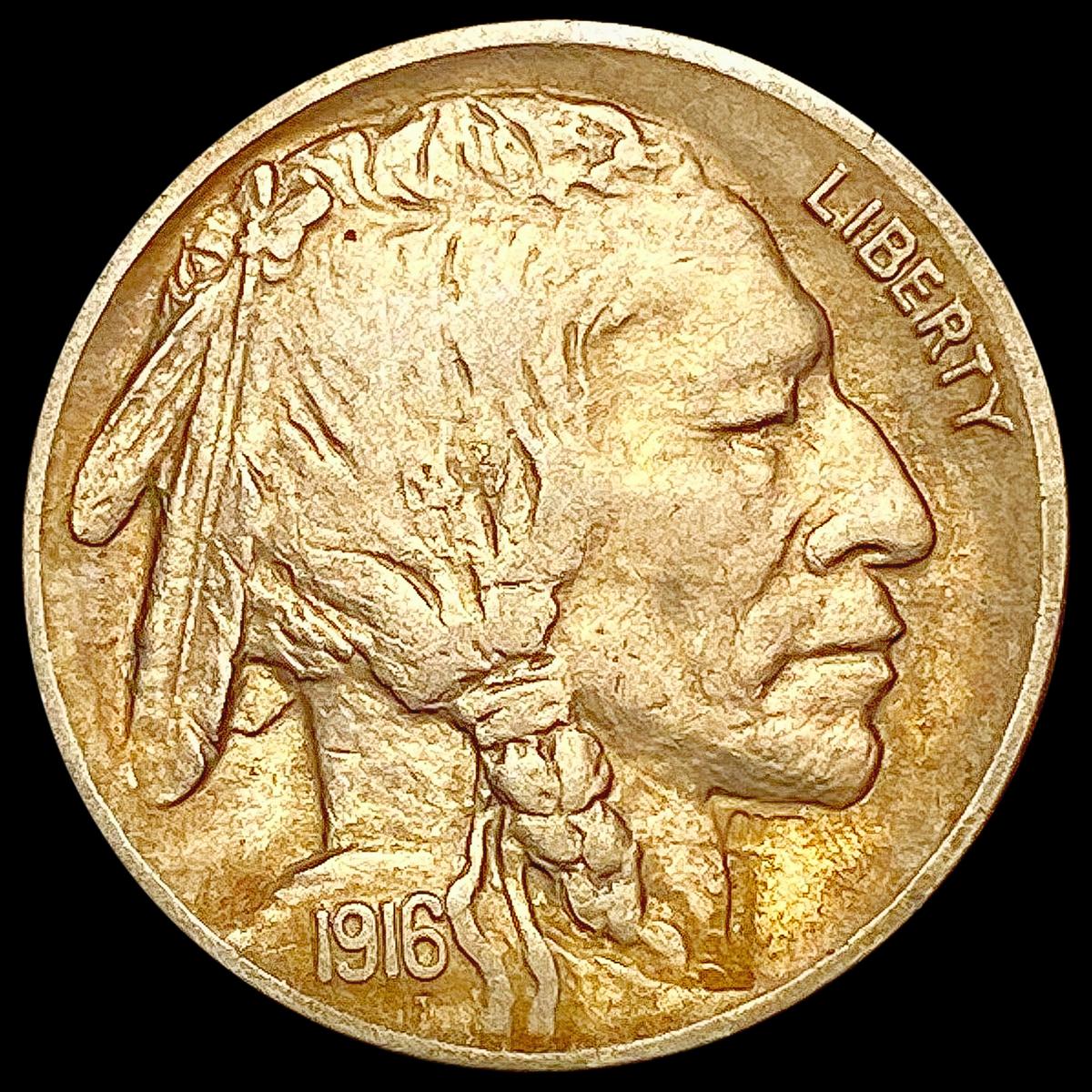 1916-S Buffalo Nickel CHOICE AU