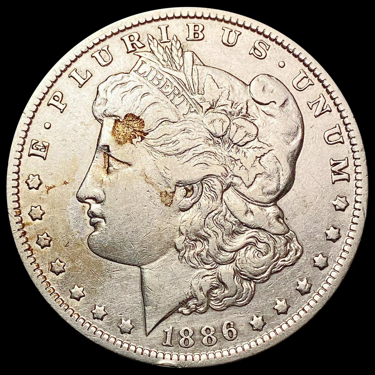 1886-O Morgan Silver Dollar LIGHTLY CIRCULATED