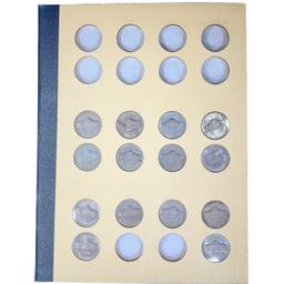 1938-1964 Jefferson Nickel Book (56 Coins)