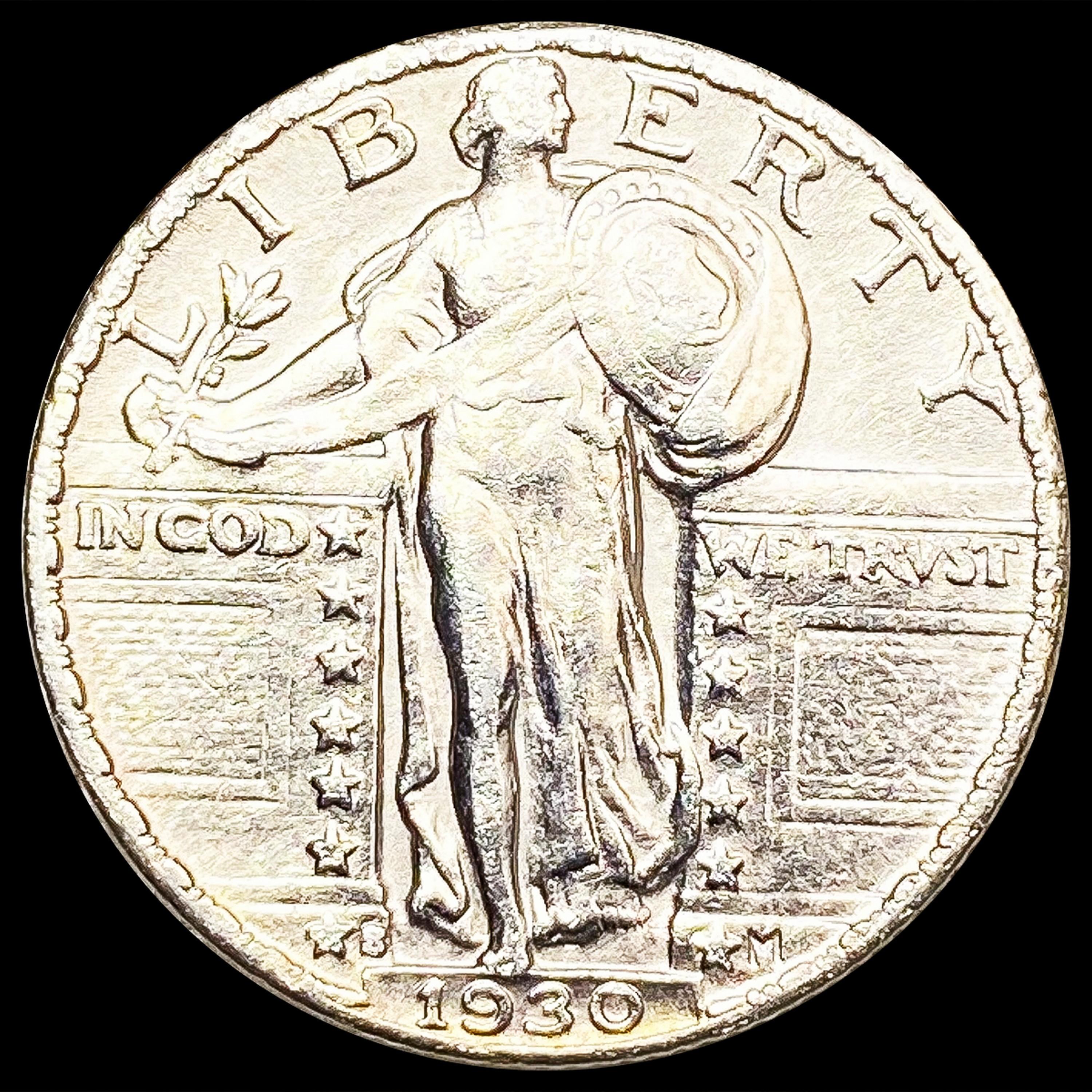 1930-S Standing Liberty Quarter NEARLY UNCIRCULATE