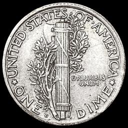 1918-D Mercury Dime NEARLY UNCIRCULATED