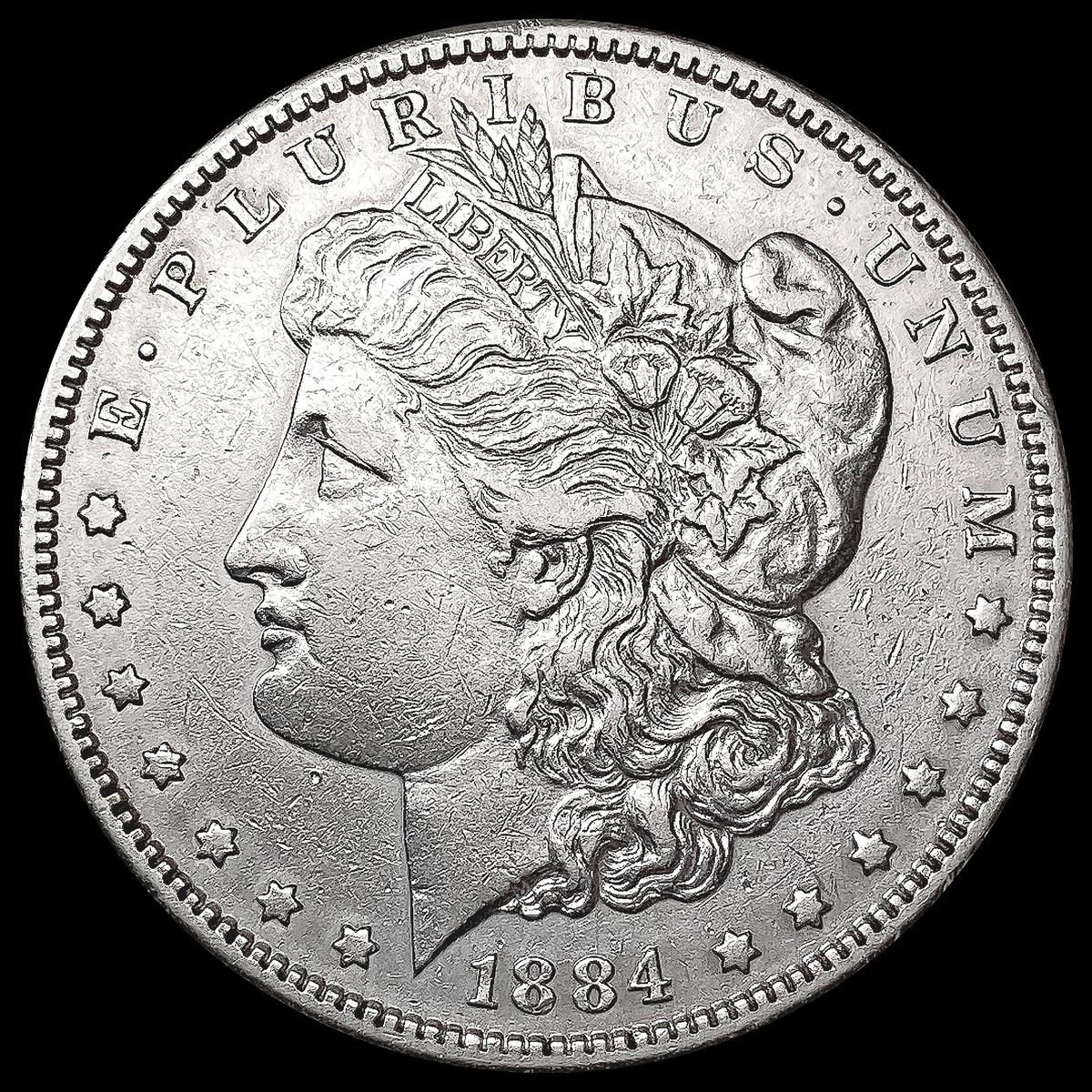 1884-S Morgan Silver Dollar CLOSELY UNCIRCULATED