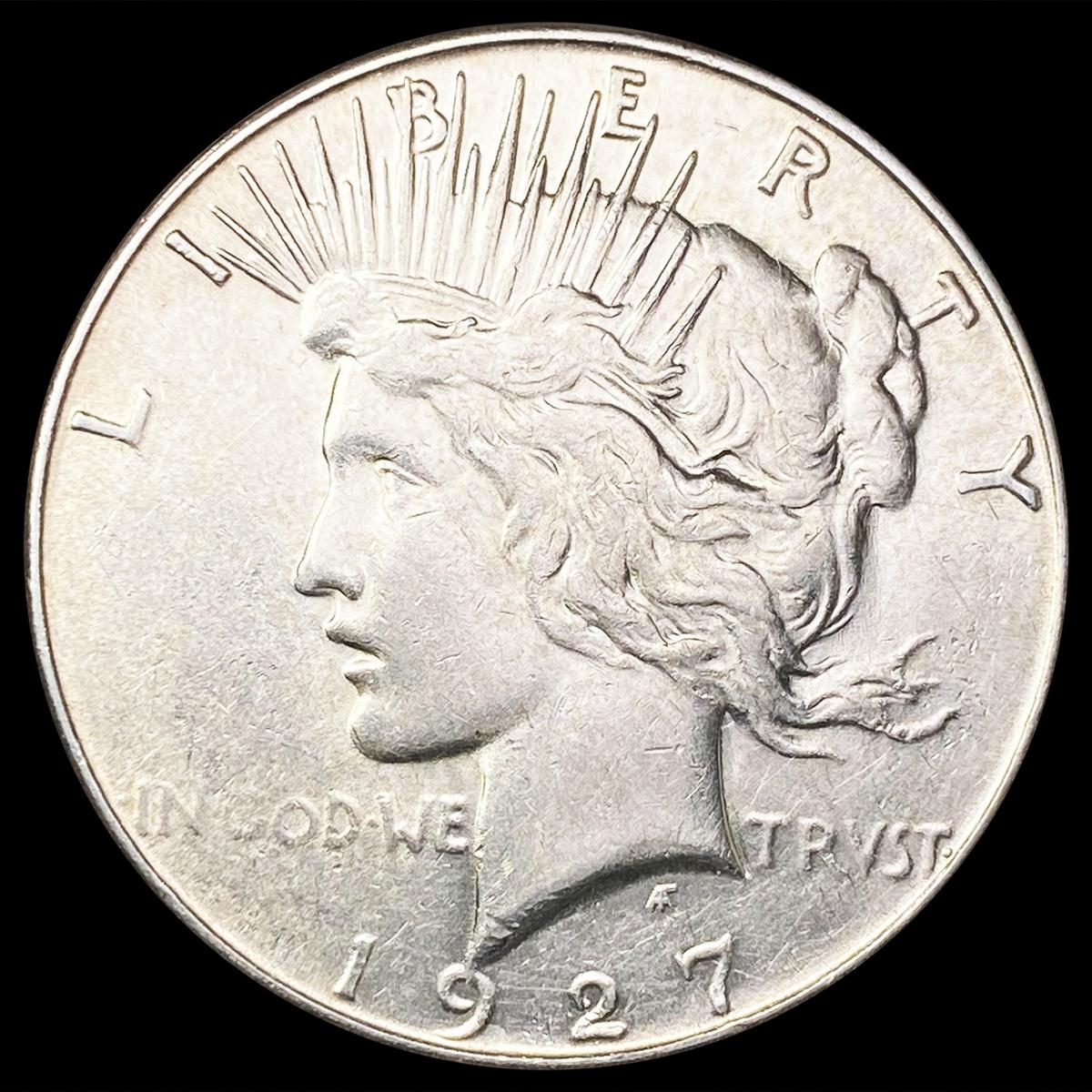 1927-S Silver Peace Dollar CLOSELY UNCIRCULATED