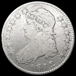 1812 Capped Bust Half Dollar LIGHTLY CIRCULATED