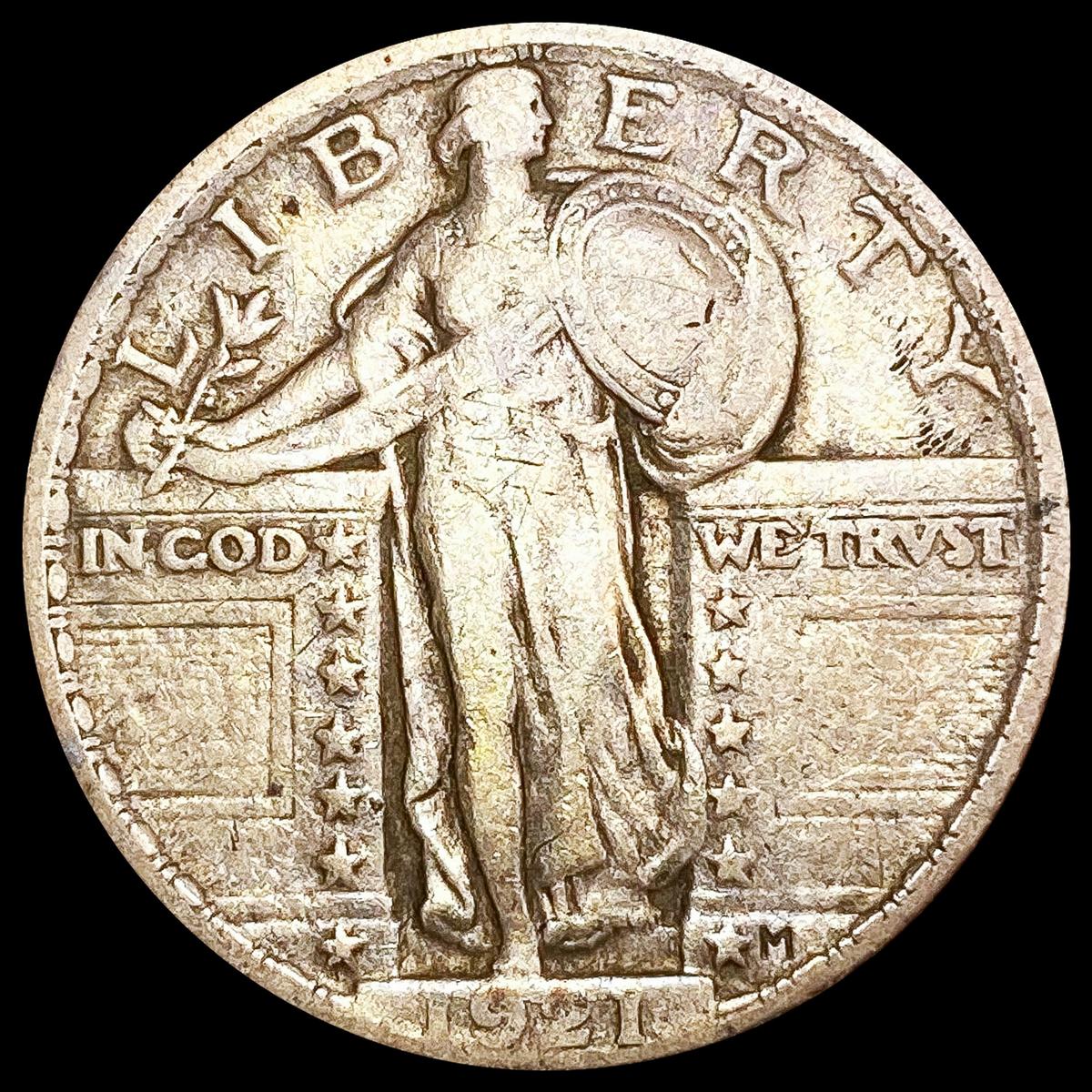 1921 Standing Liberty Quarter NICELY CIRCULATED