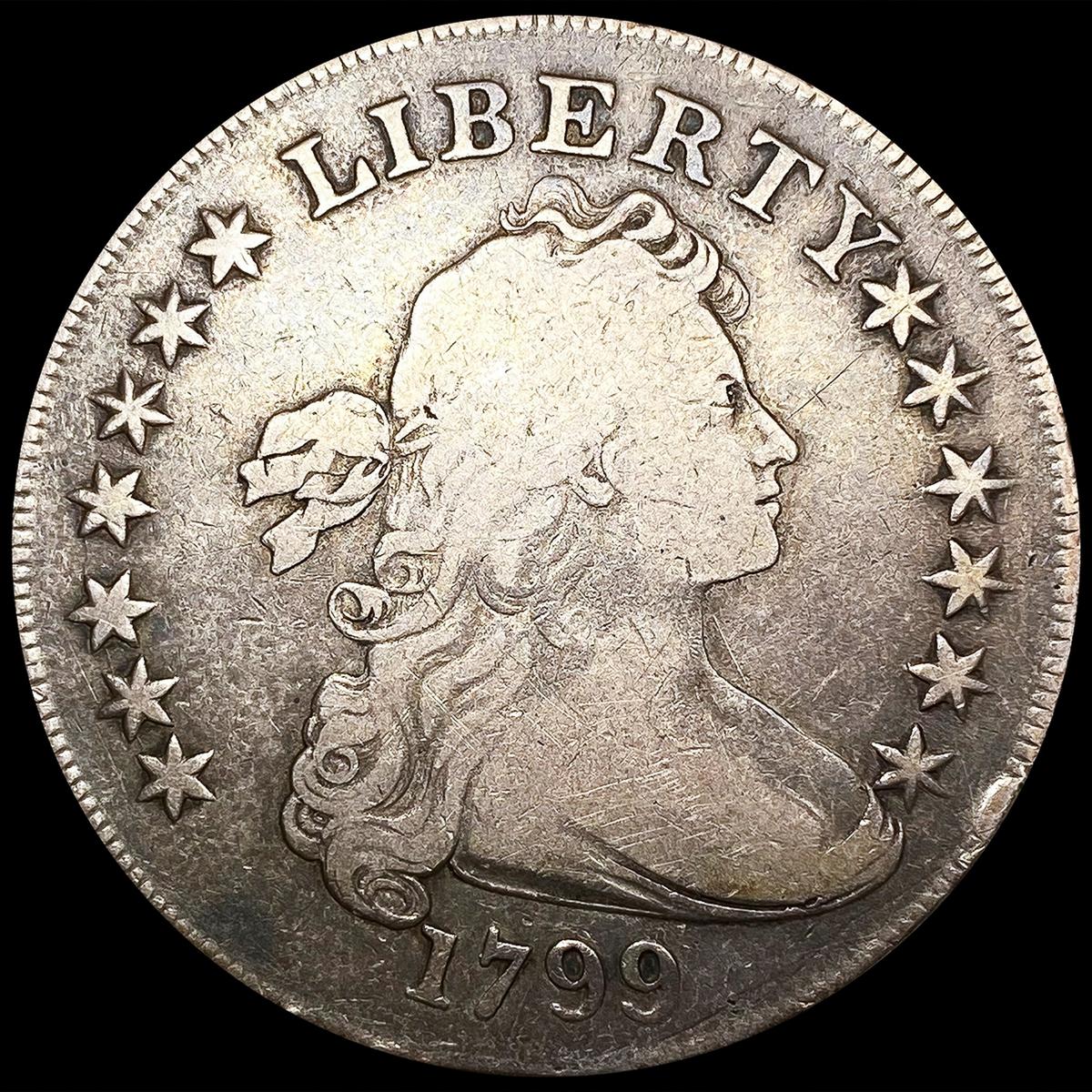 1799 Draped Bust Dollar NICELY CIRCULATED