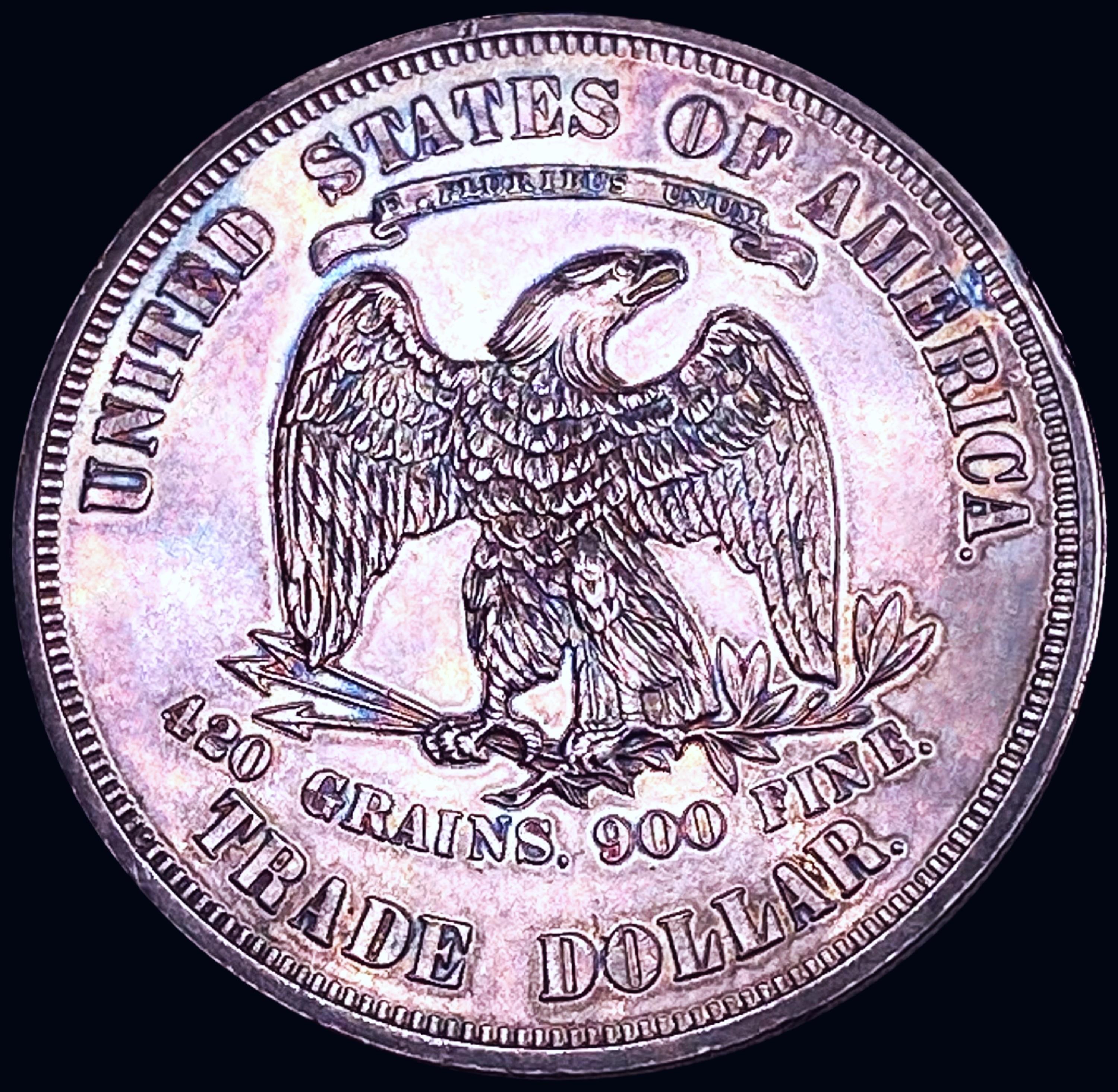1873 Silver Trade Dollar GEM PROOF