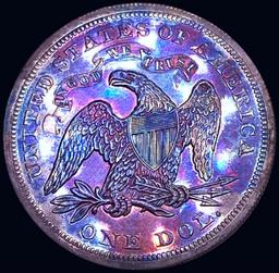1869 Seated Liberty Dollar GEM PROOF