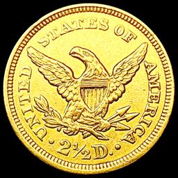 1853 $2.50 Gold Quarter Eagle CLOSELY UNCIRCULATED