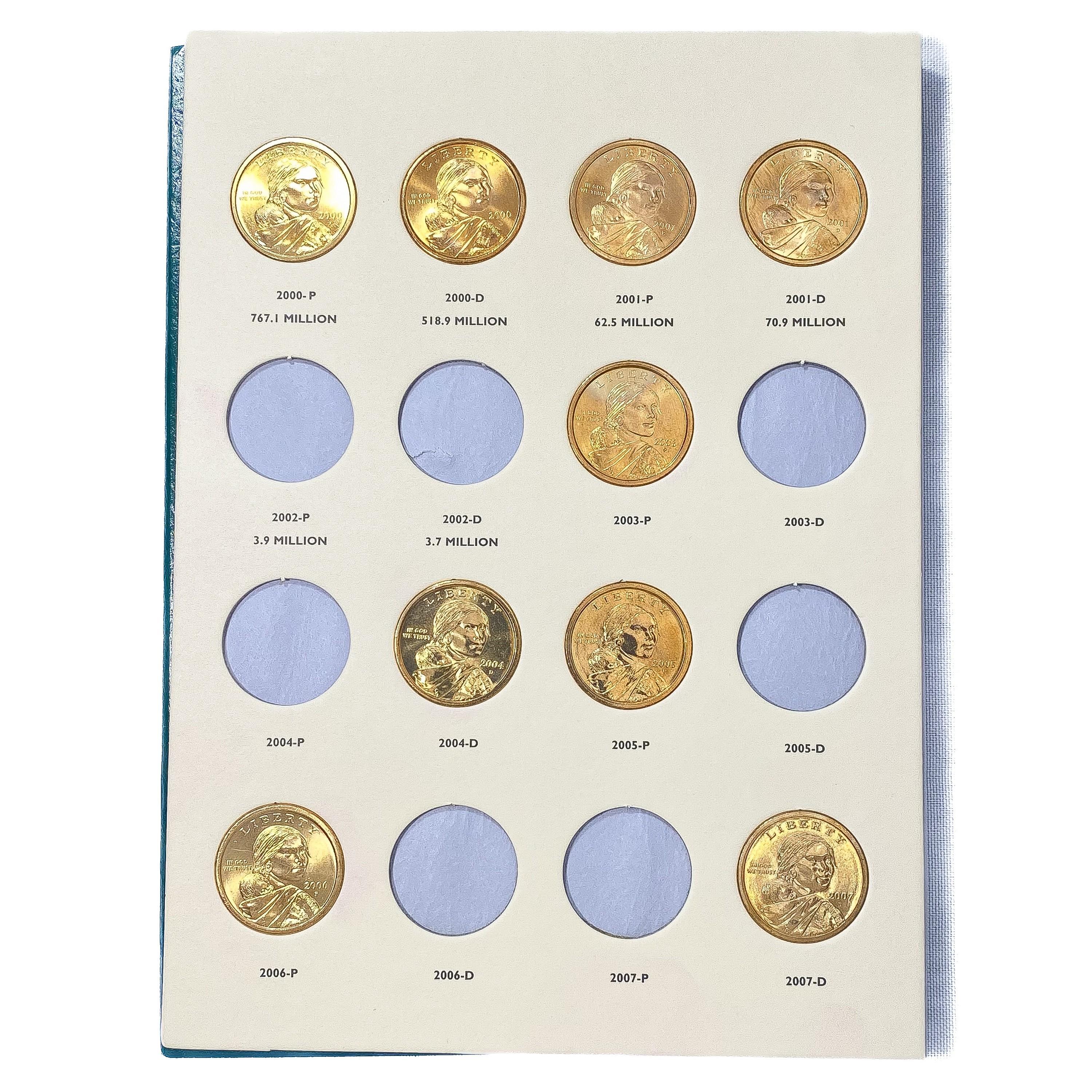 1916-2003 Varied US Coin Books (141 Coins)