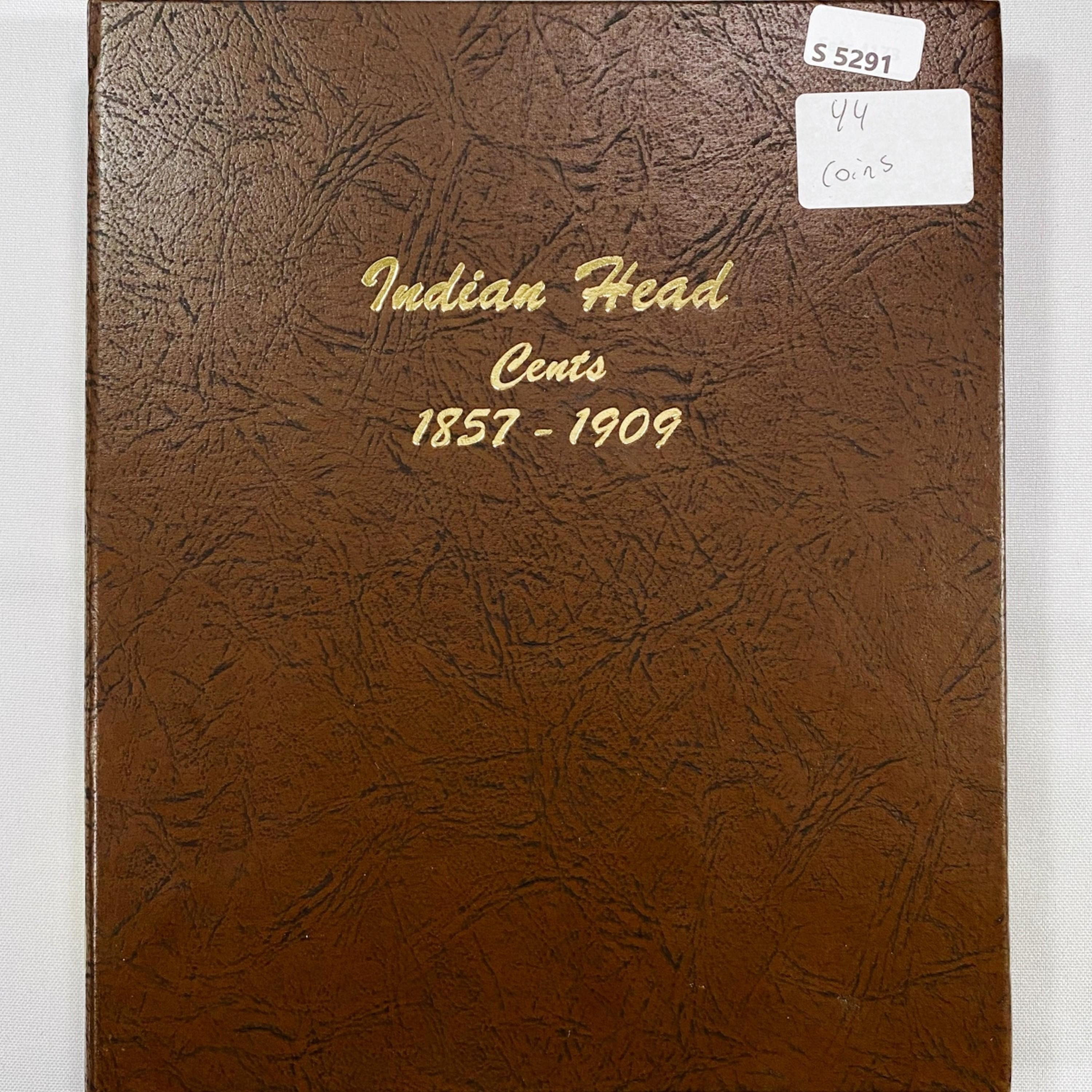 1858-1909 Indian Head Book (44 Coins)
