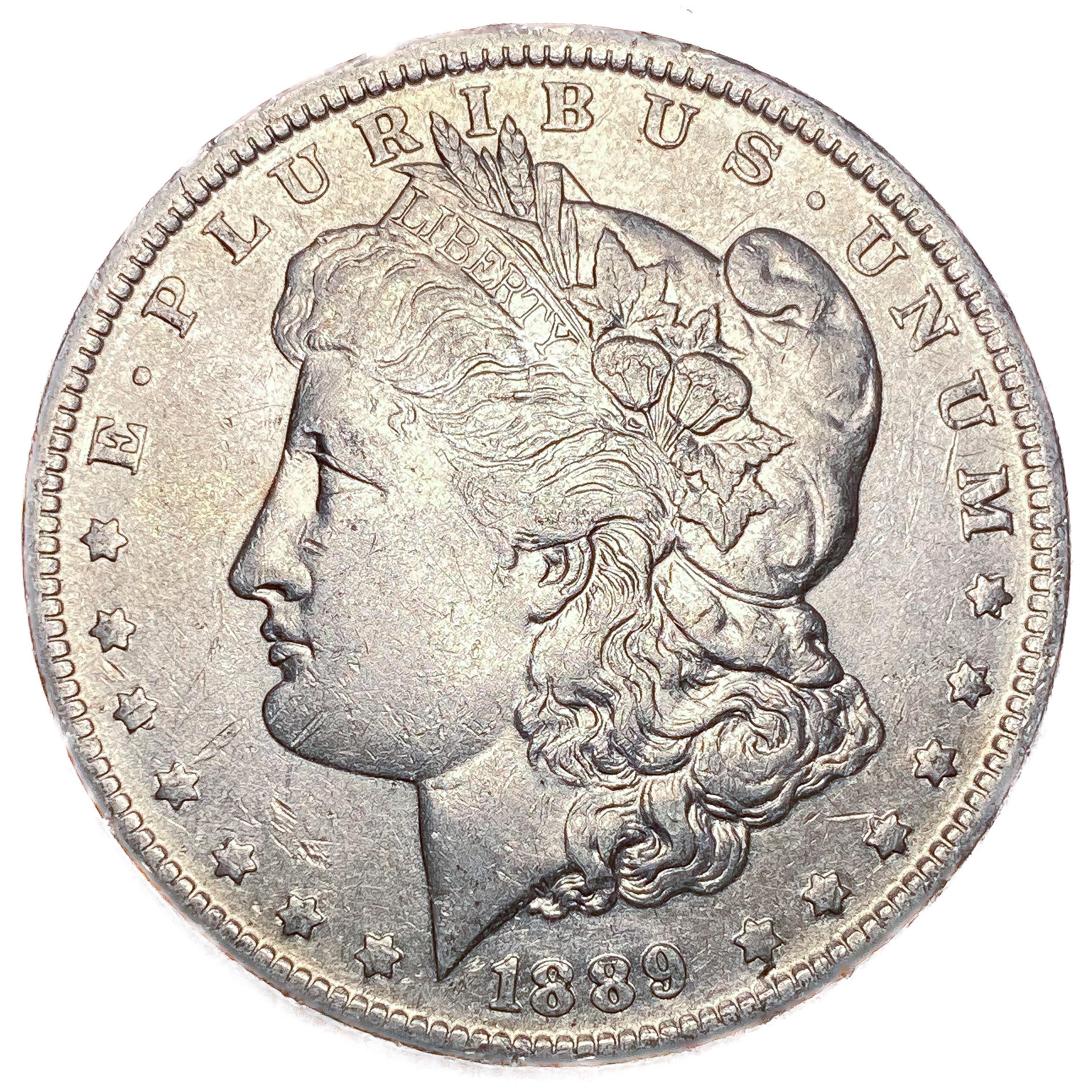 1889-O Morgan Silver Dollar Roll (18 Coins)