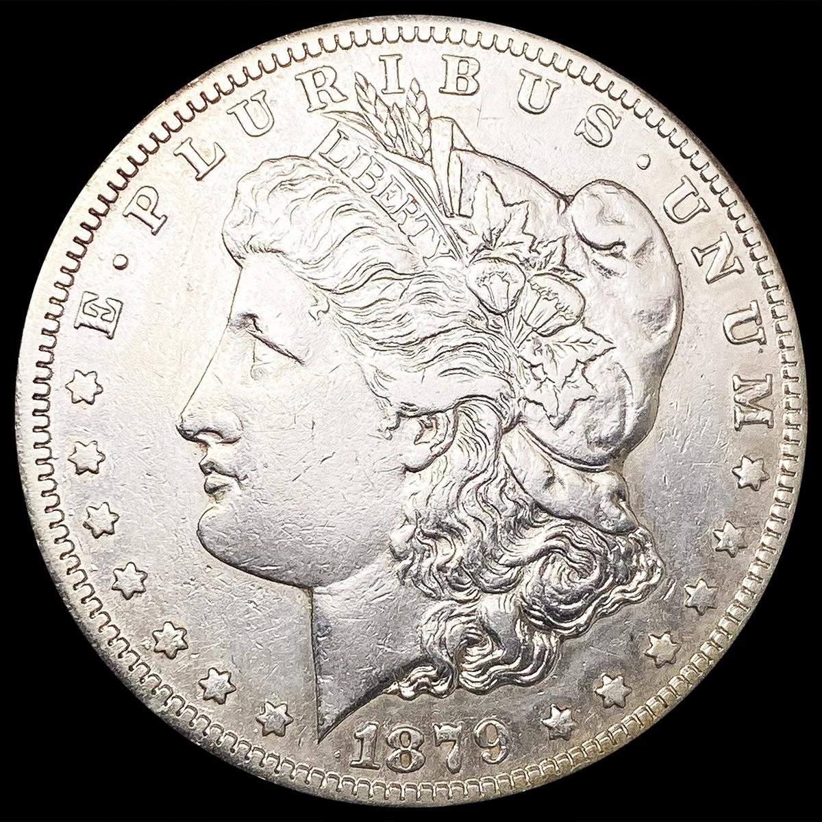 1879-CC Morgan Silver Dollar CLOSELY UNCIRCULATED