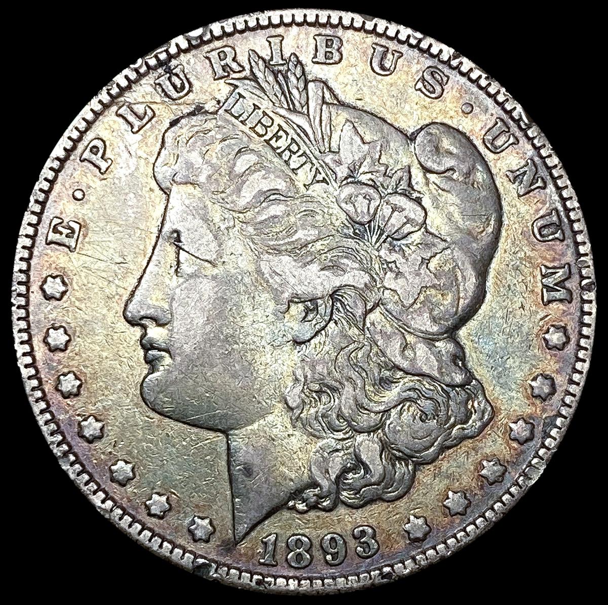 1893 Morgan Silver Dollar LIGHTLY CIRCULATED