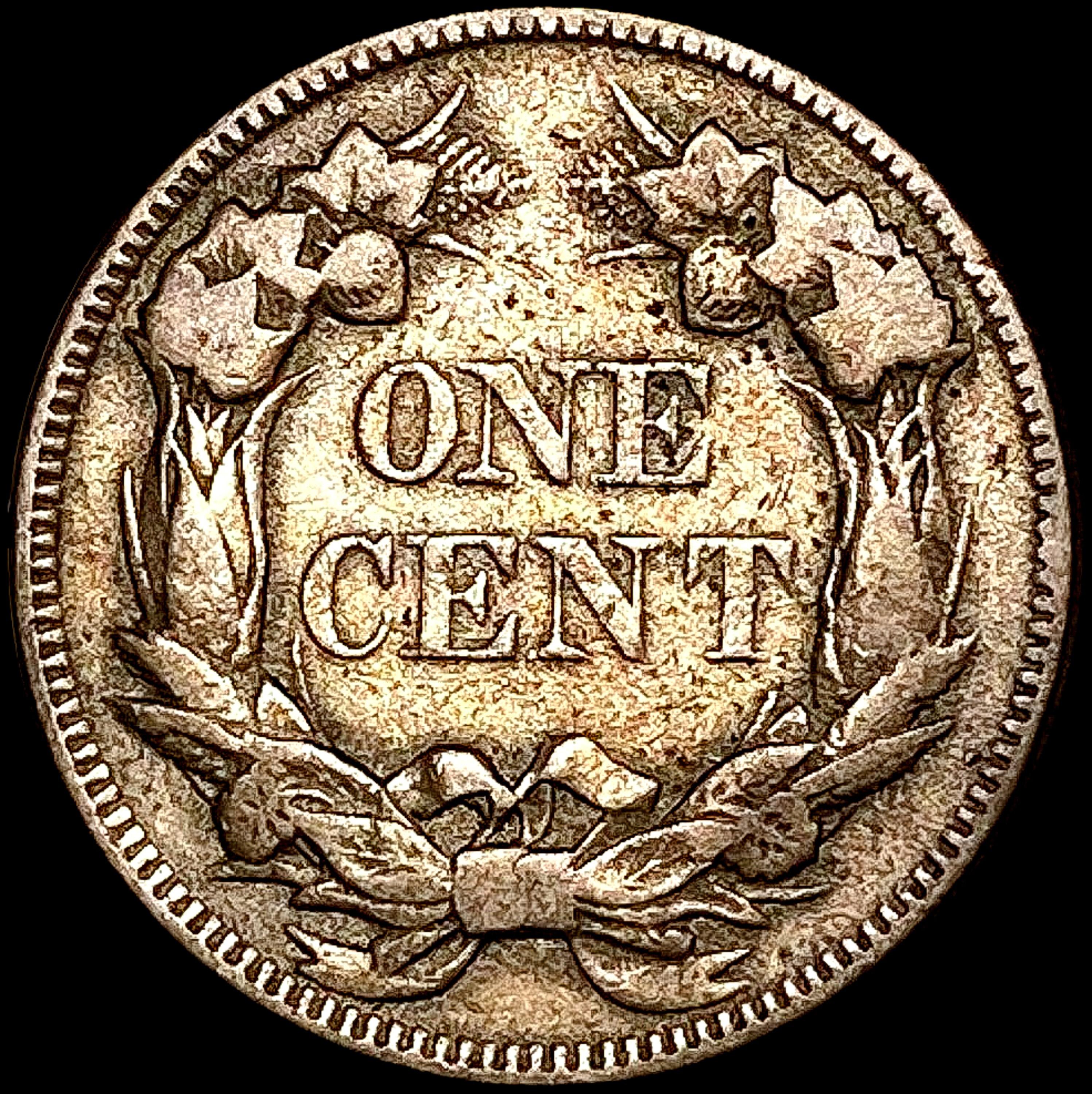 1857 Flying Eagle Cent CLOSELY UNCIRCULATED