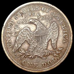 1871 Seated Liberty Dollar CLOSELY UNCIRCULATED