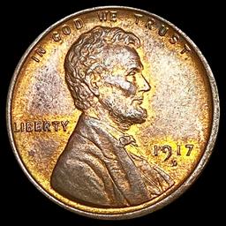 1917-D Wheat Cent CLOSELY UNCIRCULATED