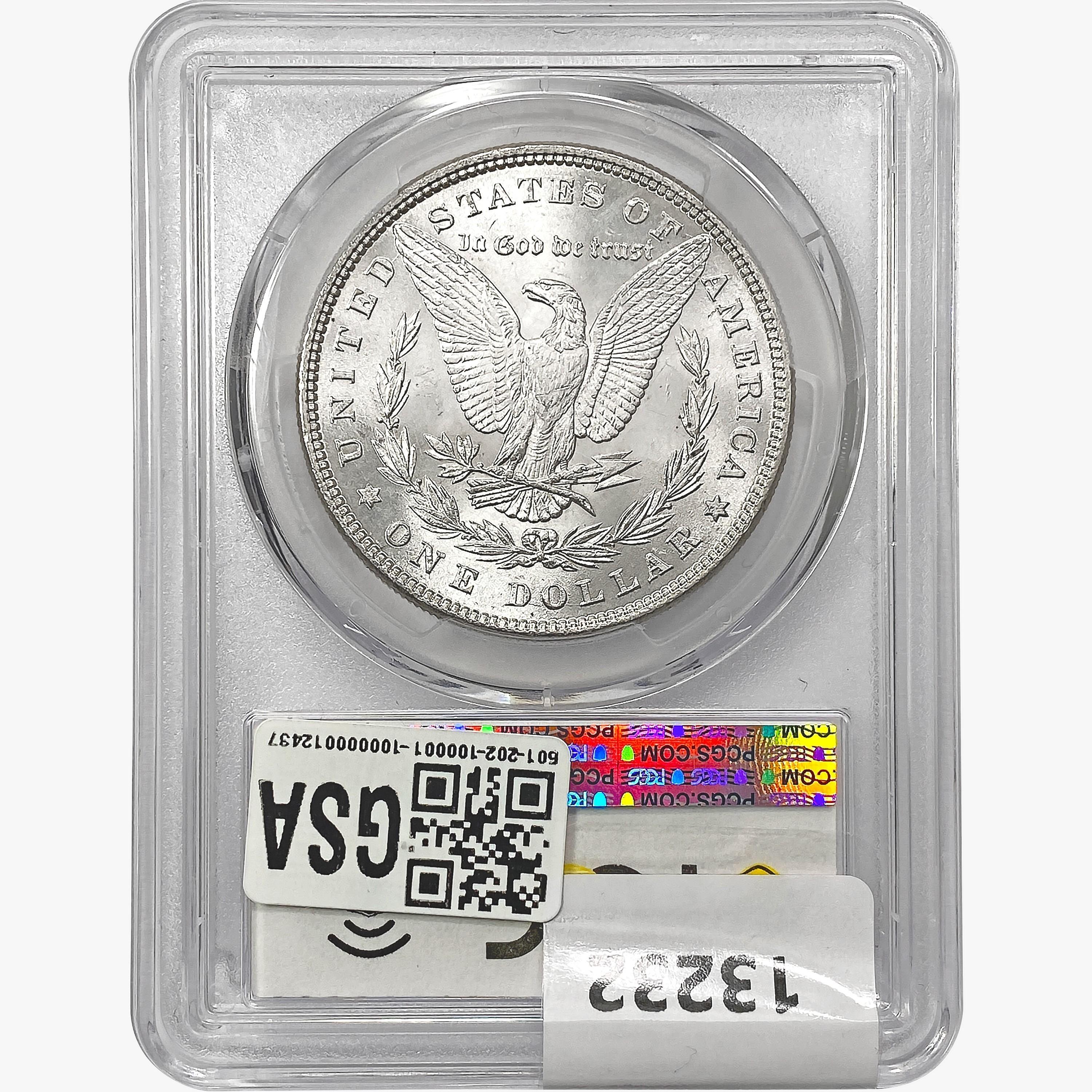 1885 Morgan Silver Dollar PCGS MS64