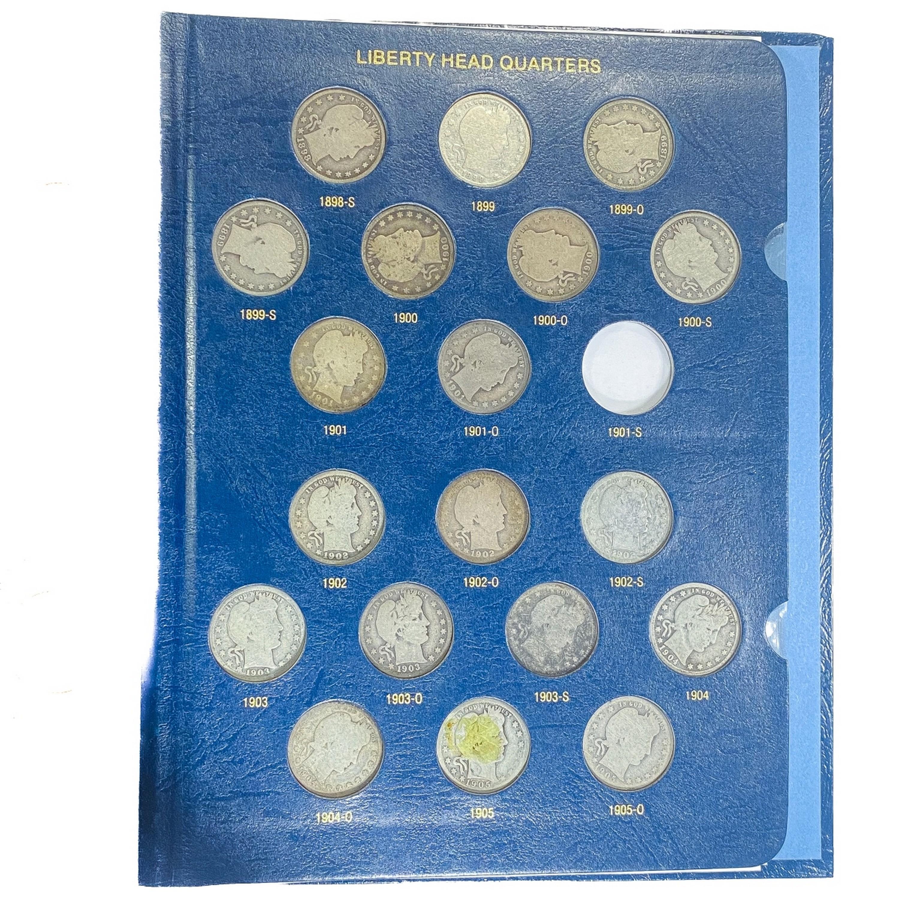 Barber Quarter Book (71 Coins)