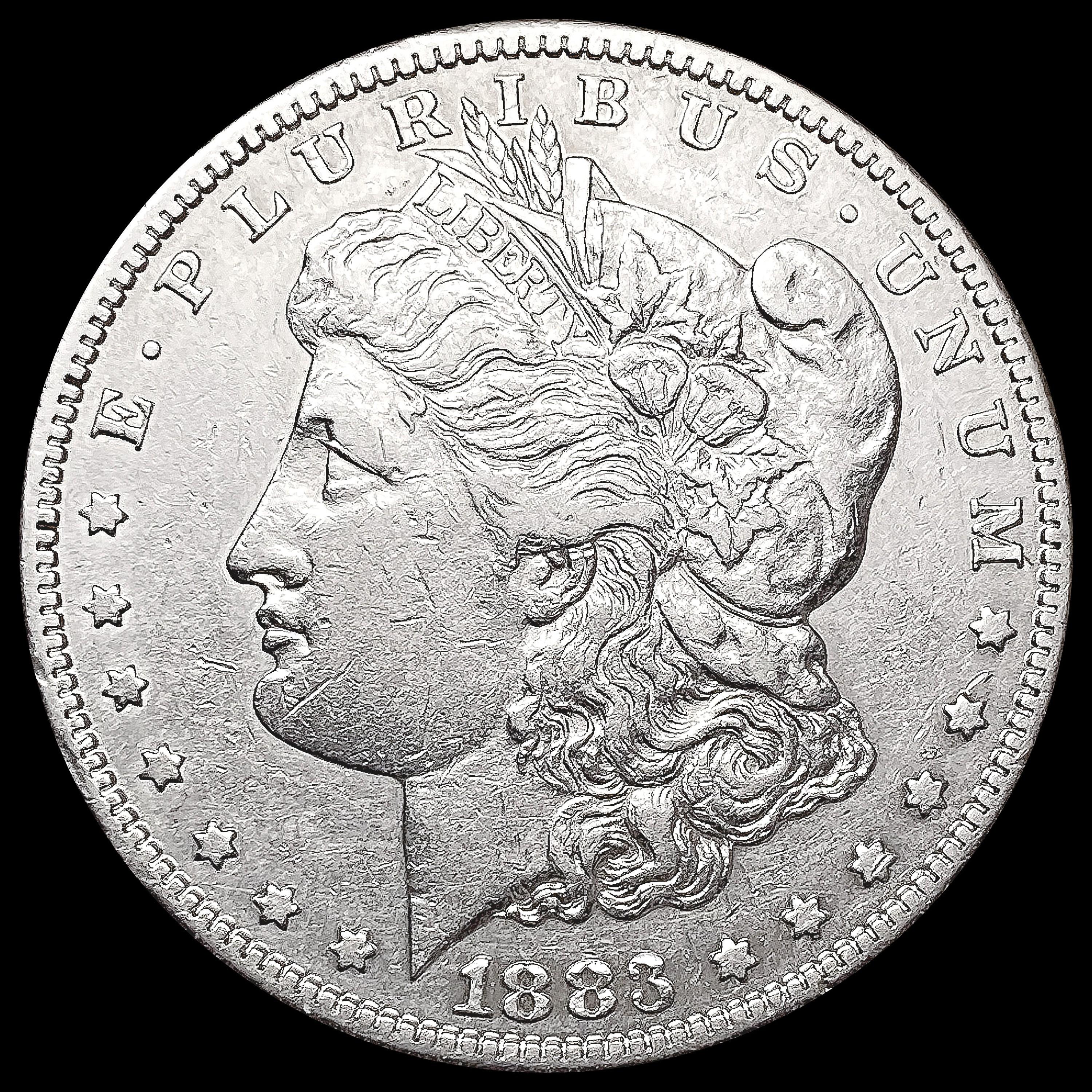 1883-S Morgan Silver Dollar CLOSELY UNCIRCULATED