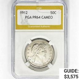 1912 Barber Half Dollar PGA Proof64 CAMEO