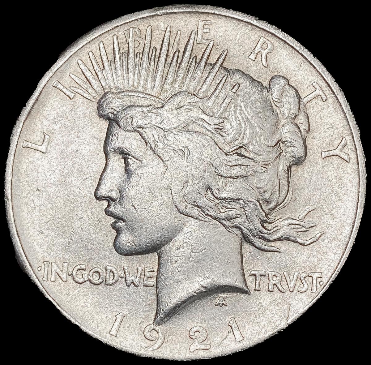 1921 Silver Peace Dollar LIGHTLY CIRCULATED