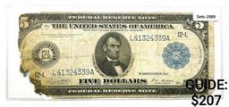 1914 $5 Fed. Reserve Note