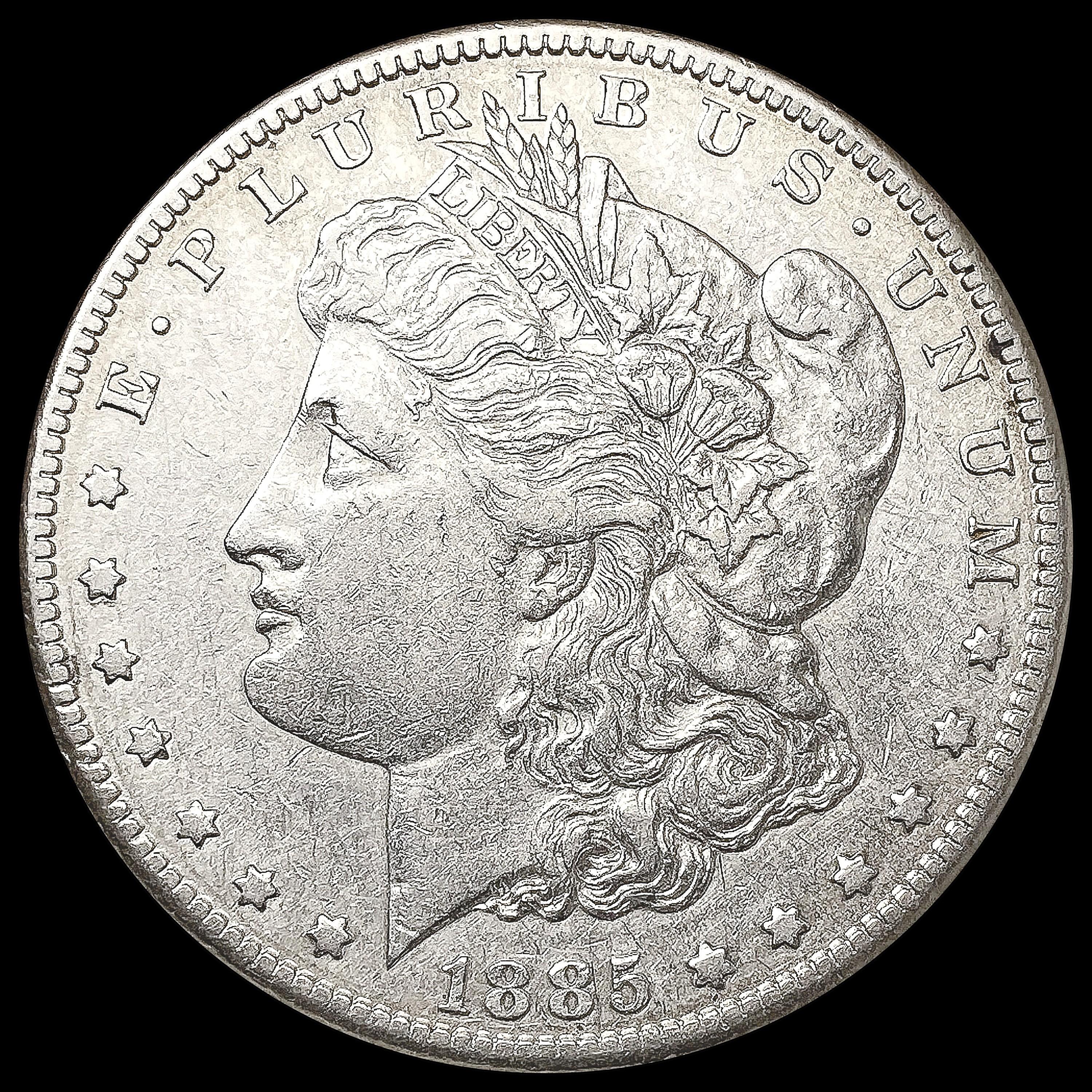 1885-S Morgan Silver Dollar CLOSELY UNCIRCULATED