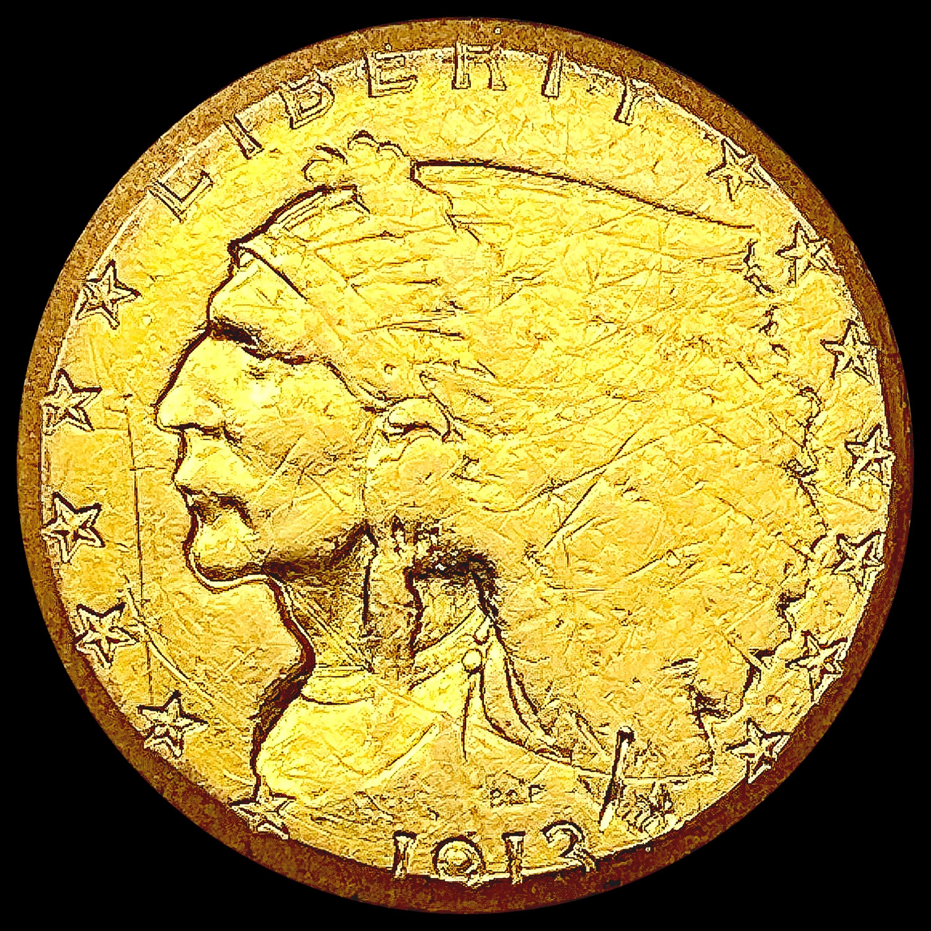 1913 $2.50 Gold Quarter Eagle NEARLY UNCIRCULATED