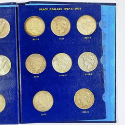 1921-1935 Peace Silver Dollar Book (23 Coins)