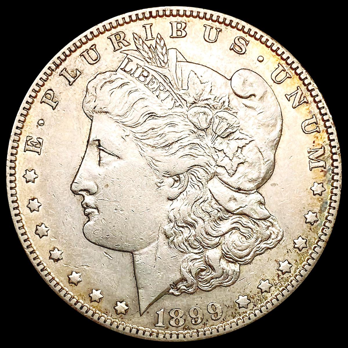 1899-S Morgan Silver Dollar CHOICE AU