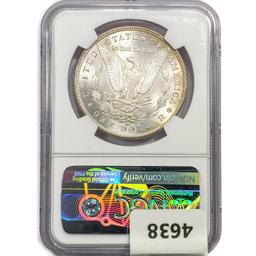 1883-CC Morgan Silver Dollar NGC MS63