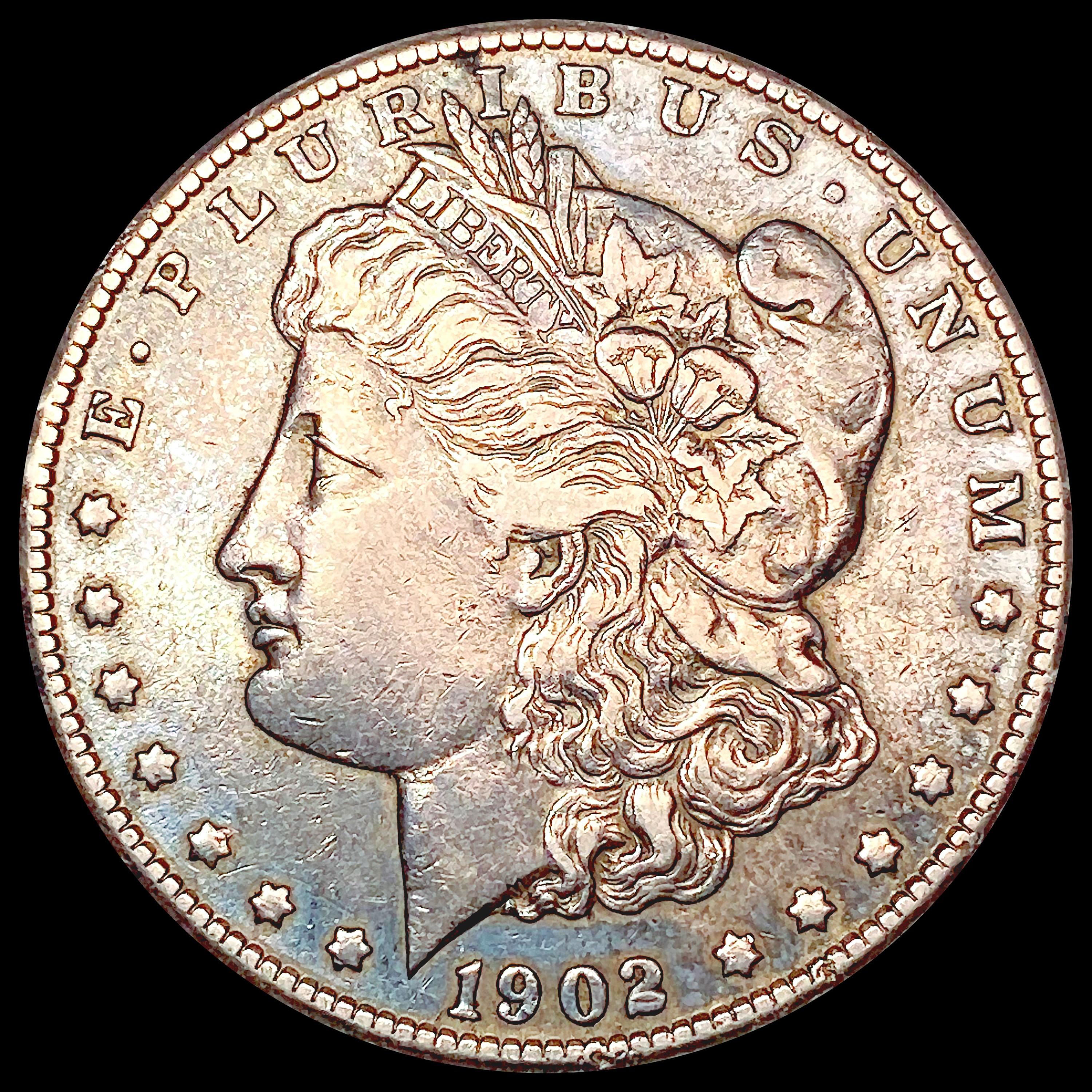 1902-S Morgan Silver Dollar CLOSELY UNCIRCULATED