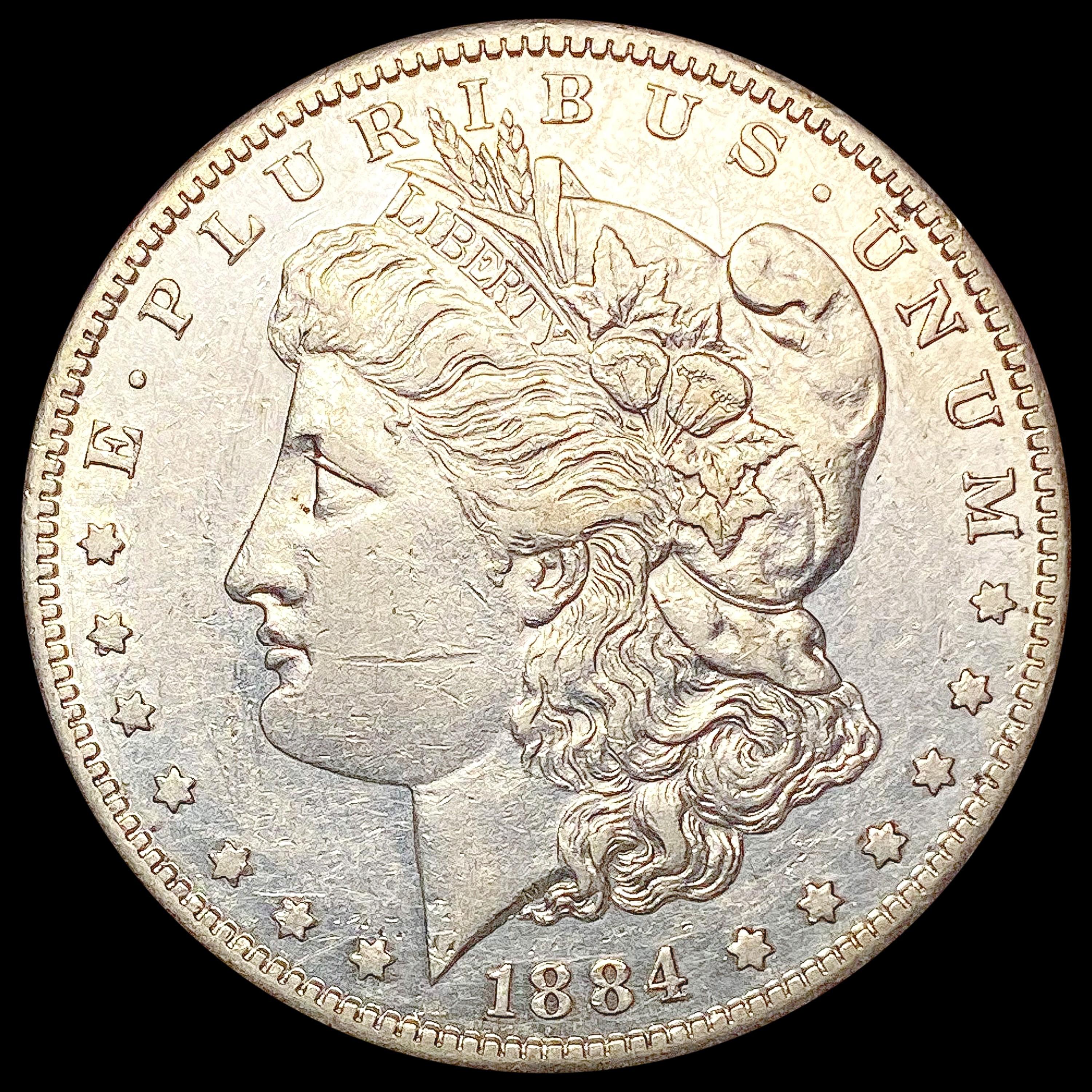 1884-S Morgan Silver Dollar CLOSELY UNCIRCULATED