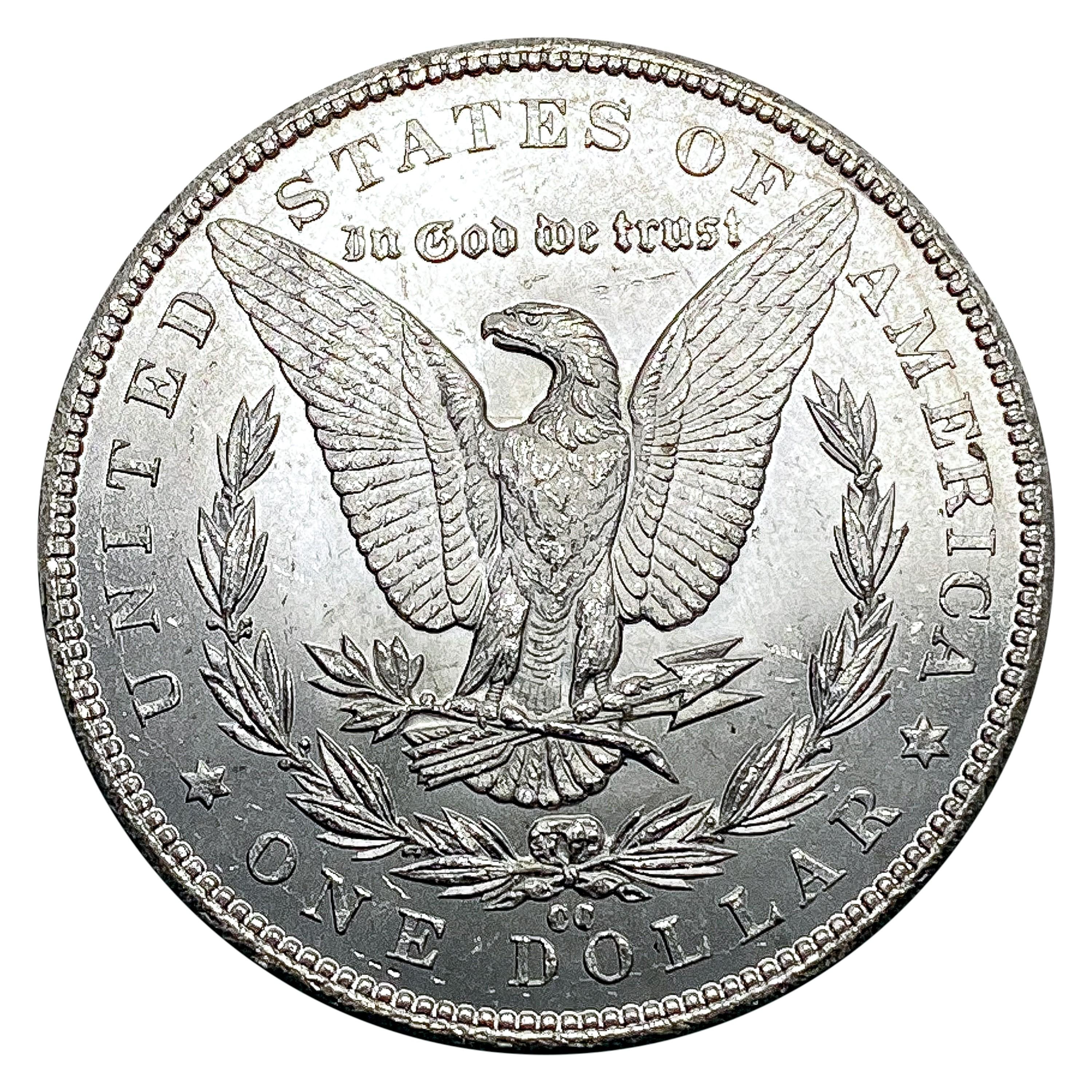 1884-CC Morgan Silver Dollar   UNC