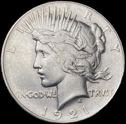 1921 Silver Peace Dollar LIGHTLY CIRCULATED