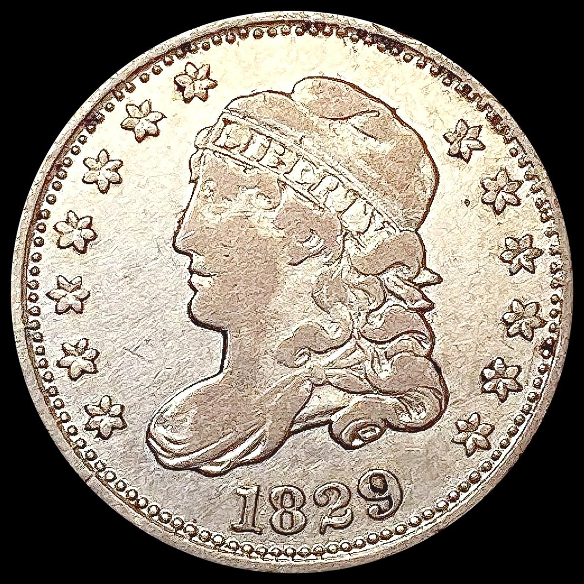 1829 Capped Bust Half Dime CLOSELY UNCIRCULATED