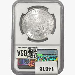 1879 Morgan Silver Dollar NGC MS63