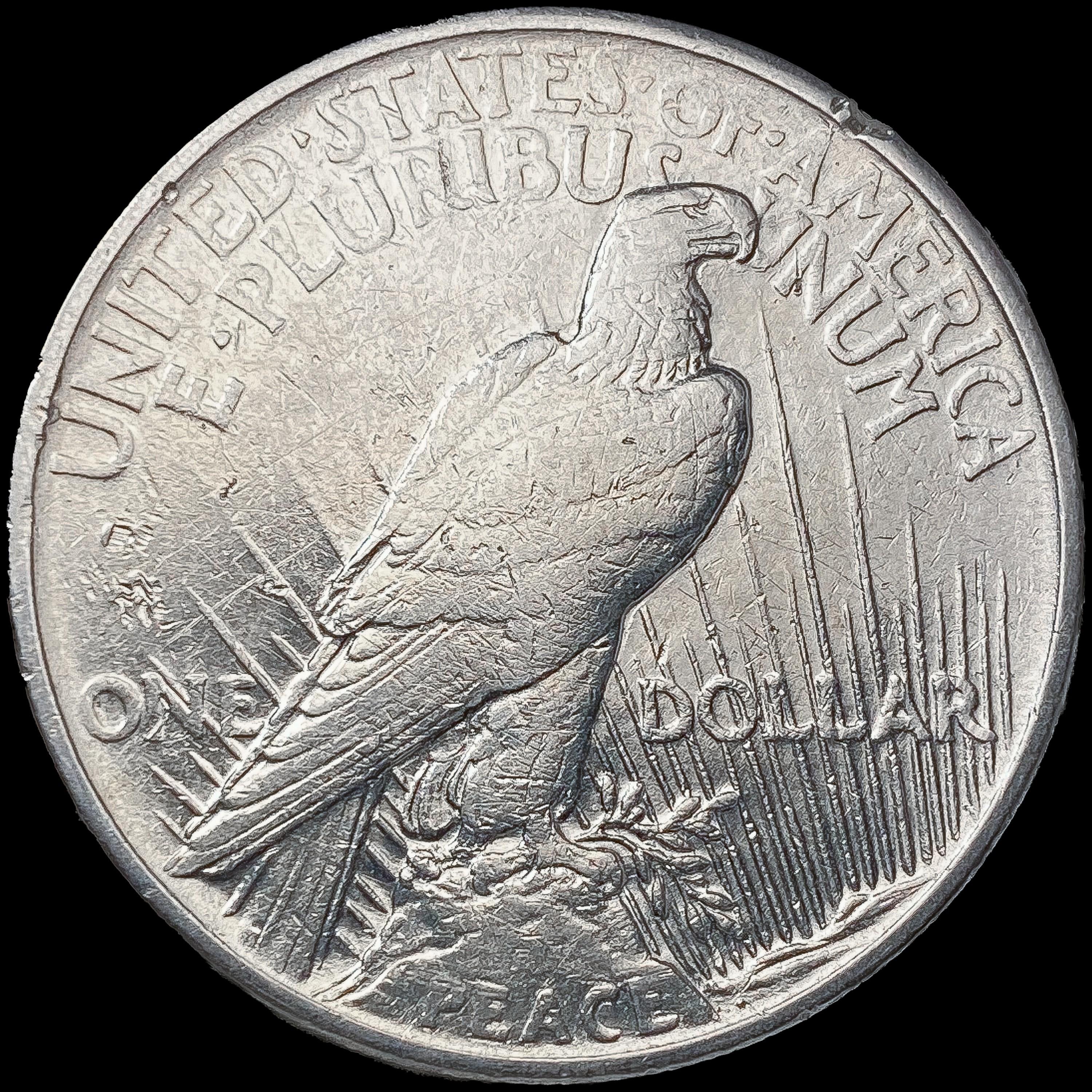 1921 Silver Peace Dollar NICELY CIRCULATED