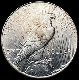 1935-S Silver Peace Dollar CHOICE AU