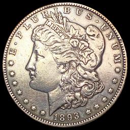 1893 Morgan Silver Dollar LIGHTLY CIRCULATED